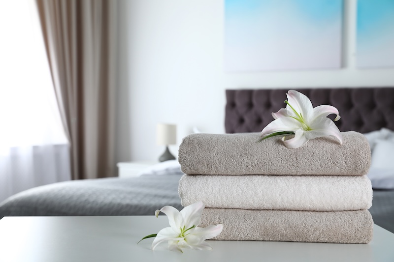Clean hotel linen — Marvin Laundry Zaton